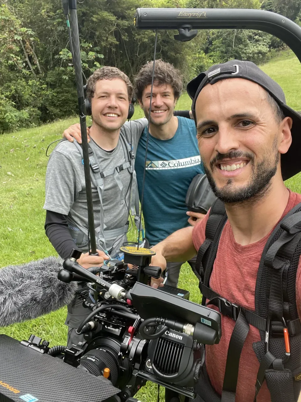 Crew Selfie in Colombia